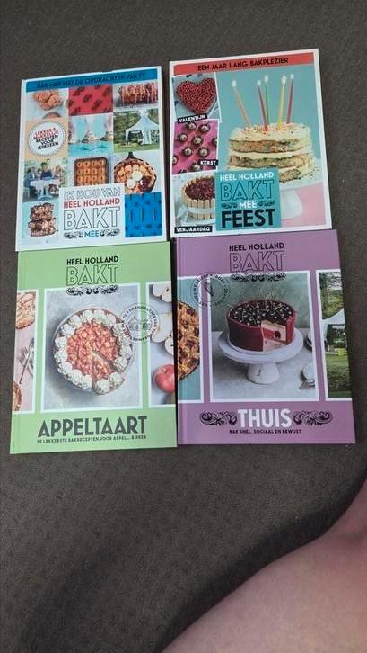 te koop 4 heel Holland bakt appeltaart thuis feest, Boeken, Kookboeken, Nieuw, Ophalen of Verzenden