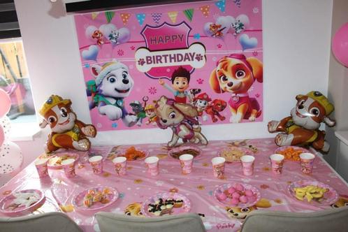 Paw patrol verjaardag versiering decoratie, Hobby en Vrije tijd, Feestartikelen, Zo goed als nieuw, Versiering, Verjaardag, Ophalen of Verzenden