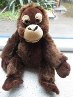 Aap PIA International Soft Toys donkerbruin velours, Ophalen of Verzenden, Zo goed als nieuw, Overige typen