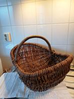 Mooie rieten mand, Ophalen, Gebruikt, Mand, Riet