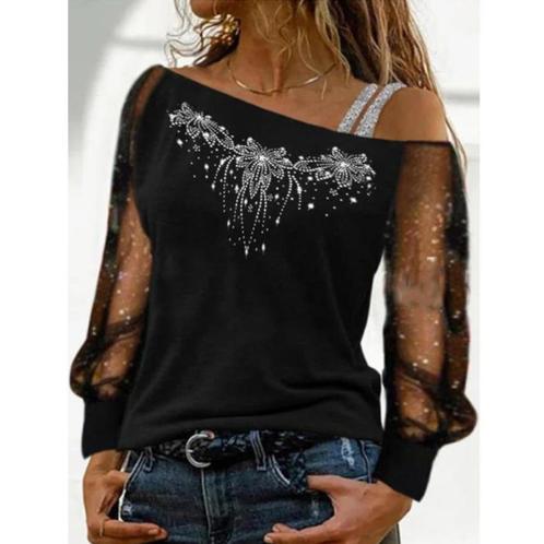 R72 maat 5XL zwarte blousse lange transparante mouwen , ...., Kleding | Dames, Grote Maten, Nieuw, Blouse of Tuniek, Zwart, Ophalen of Verzenden
