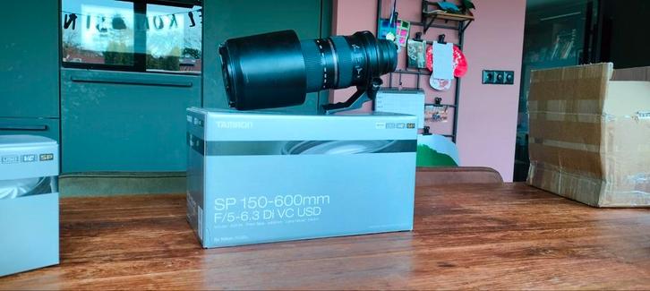 Tamron SP 150-600mm F/5-6.3 Di VC USD - Scherpe Telelens, Audio, Tv en Foto, Fotografie | Lenzen en Objectieven, Telelens, Ophalen of Verzenden
