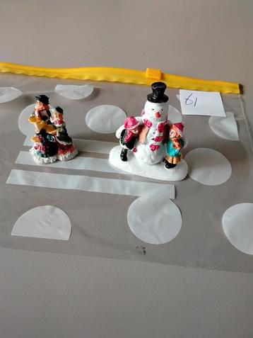 Kerstdecoratie beeldjes ALLEEN OPHALEN beschikbaar voor biedingen