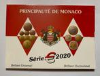 BU set Monaco 2020 (1 Cent - 2 Euro) in blister gesealed, Postzegels en Munten, Munten | Europa | Euromunten, Setje, Overige waardes