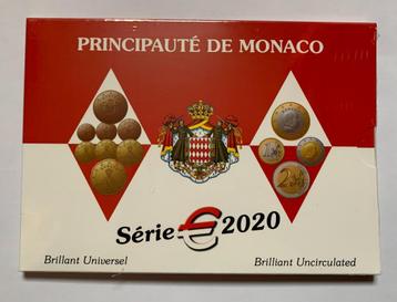 BU set Monaco 2020 (1 Cent - 2 Euro) in blister gesealed