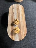 D-Bhodi salontafel teak 120 x 50 ovaal, Ophalen, 100 tot 150 cm, Teakhout, Nieuw