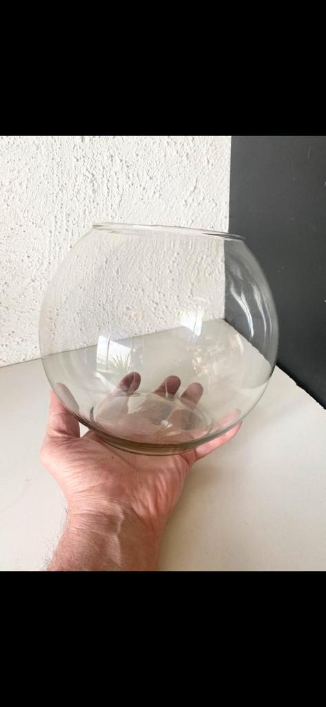 mooie ‘BOL’-VAAS, Huis en Inrichting, Woonaccessoires | Vazen, Nieuw, Overige kleuren, Minder dan 50 cm, Glas, Ophalen of Verzenden