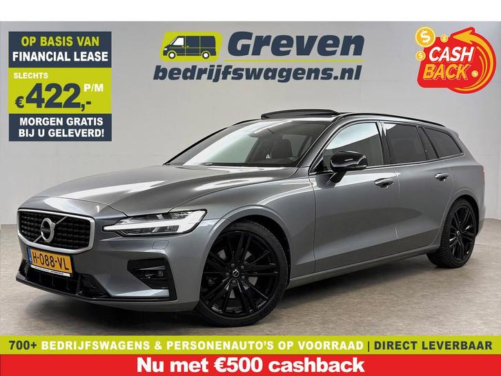 Volvo V60 2.0 T4 R-Design | Pano | Virtual | Memory | Stoelv, Auto's, Volvo, Bedrijf, Te koop, V60, Achteruitrijcamera, Airbags