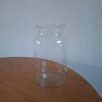 Vaas glas transparant groot - 31 cm hoog, Ophalen, Overige kleuren, Minder dan 50 cm, Glas