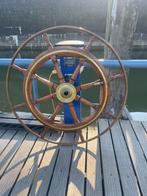 Stuurrad uit binnenvaart, Watersport en Boten, Bootonderdelen, Ophalen, Gebruikt, Overige typen, Motorboot