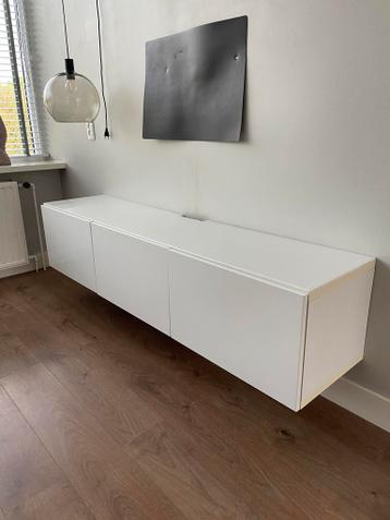 IKEA Besta TV Meubel 180cm met Glasplaat - afbeelding 2