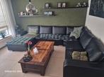 Grote hoekbank - gratis af te halen, Ophalen, Gebruikt, Leer, Modern