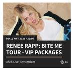 Renee rapp vip ticket, Tickets en Kaartjes, Eén persoon