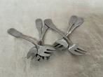 6 Guy Degrenne oestervorkjes - vintage, Ophalen of Verzenden