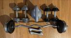 Kettler Halterset Compleet met Kettlebell, Ophalen, Gebruikt, Armen, Halterset