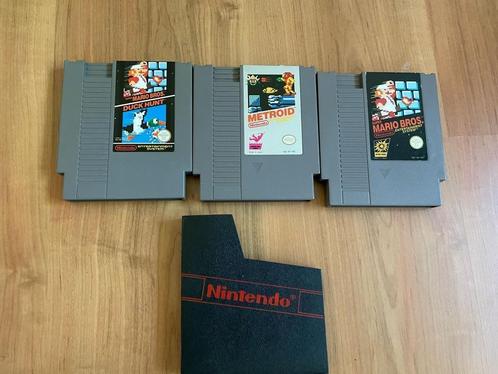 NES Nintendo Enterntainment System Super Mario Bros, Metroid, Spelcomputers en Games, Games | Nintendo NES, Gebruikt, Avontuur en Actie