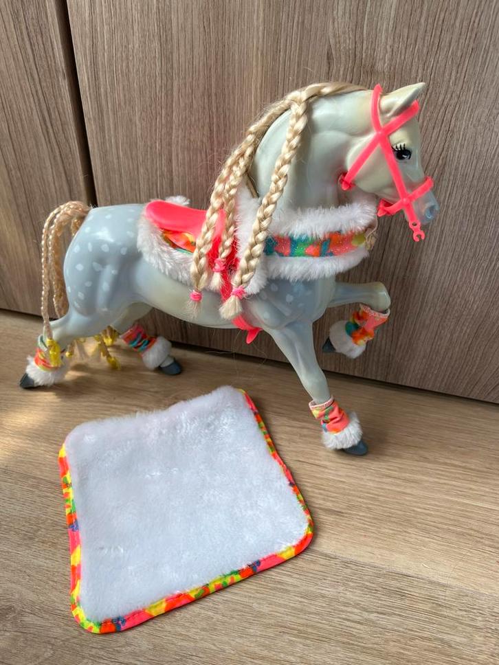 Barbie Ski Fun Paard, Kinderen en Baby's, Speelgoed | Poppen, Gebruikt, Barbie, Ophalen of Verzenden