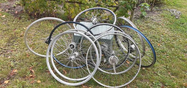 Diverse fietswielen 28", Fietsen en Brommers, Fietsonderdelen, Gebruikt, Algemeen, Wiel, Ophalen of Verzenden