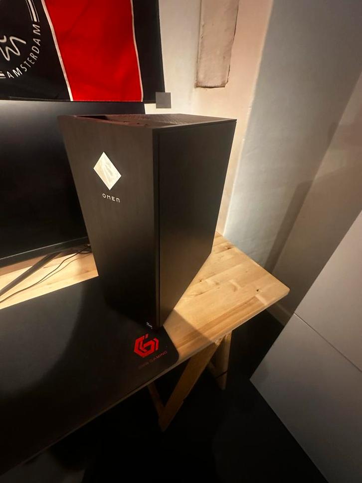 HP Omen 25L Gaming PC - Krachtige Prestaties!, Computers en Software, Desktop Pc's, Gebruikt, 4 Ghz of meer, SSD, 16 GB, Met videokaart