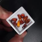 Gemengd lot met barnsteen cabochons, Sieraden, Tassen en Uiterlijk, Edelstenen, Ophalen of Verzenden, Zo goed als nieuw