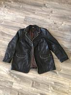 Leren dames jas, Kleding | Heren, Jassen | Winter, Ophalen of Verzenden, Gedragen, Maat 46 (S) of kleiner, Beige