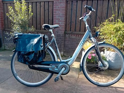 giant elektrische fiets en sparta c3 motion, Fietsen en Brommers, Elektrische fietsen, Gebruikt, Overige merken, 50 km per accu of meer