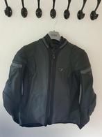 Macna Motorjack Dames XL/42 zwart, deels leer, Ophalen of Verzenden, Dames, Jas | leer