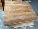 Massief houte  bladen en tafelpoten, Huis en Inrichting, Tafelonderdelen, Ophalen, Gebruikt, 50 tot 100 cm, Rond