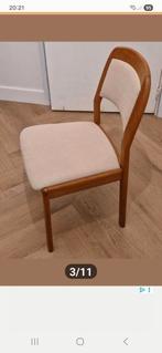 Prachtige Dyrlund stoelen, Huis en Inrichting, Stoelen, Ophalen of Verzenden, Zo goed als nieuw, Bruin, Vijf, Zes of meer stoelen