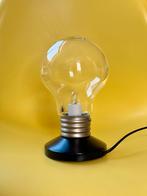 Vintage IKEA Blinda tafellamp - bulb lamp - pop art light, Postmodern, Ophalen of Verzenden, Zo goed als nieuw, Glas