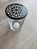 windicht karwei glas / zwart, Overige materialen, Ophalen of Verzenden, Zo goed als nieuw, Zwart