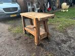 Timmermanswerkbank of badkamer meubel of kleine sidetable