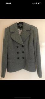 H&M blazer - grijs - maat 40, Maat 38/40 (M), Ophalen of Verzenden, Zo goed als nieuw, Jasje