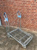 Platte Winkelwagen / Magazijnwagen te Koop, Ophalen