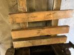 Teakhouten balken, Doe-het-zelf en Verbouw, Hout en Planken, Ophalen of Verzenden, 50 mm of meer, Balk, Minder dan 200 cm