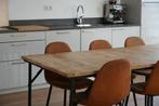SAVE 60% — SKLUM Dining Table + ⑥x Chairs (200x100x76 cm), Ophalen, Zo goed als nieuw, Modern, Industrial, Scandinavian, 6 tot 8 stoelen
