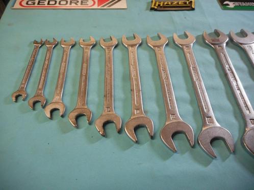 13 Hazet Steeksleutels No.450, Auto diversen, Autogereedschap, Gebruikt, Ophalen of Verzenden
