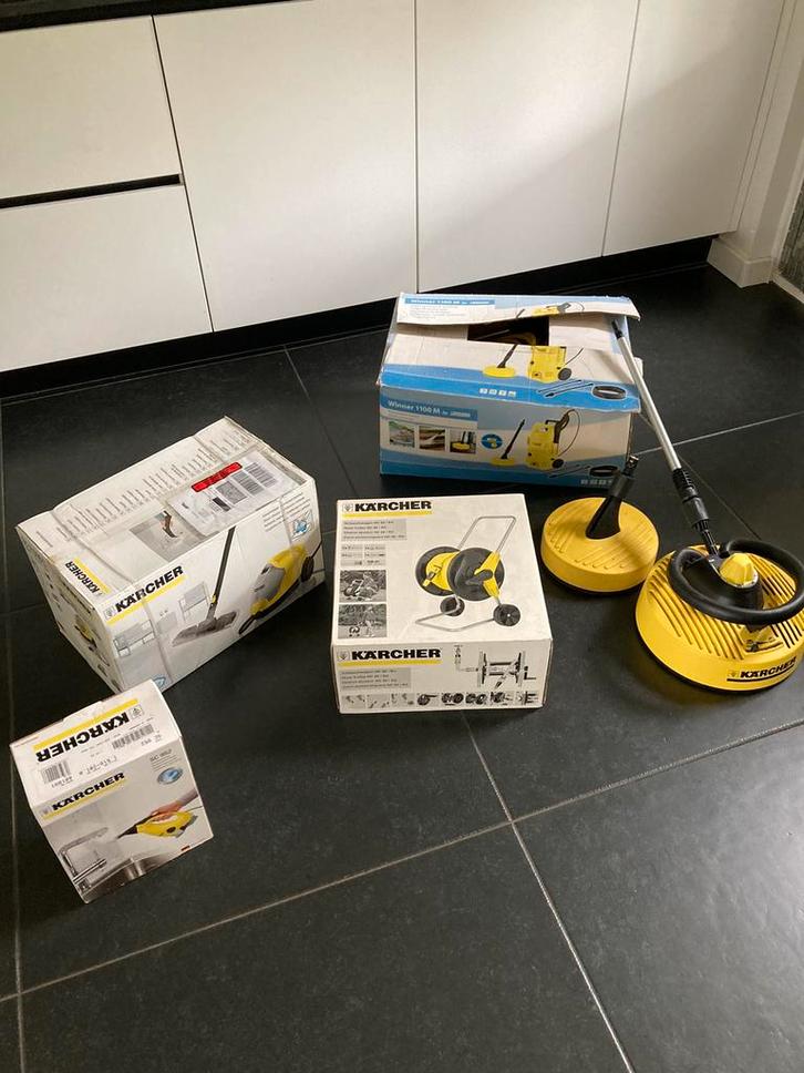 Karcher apparaten: hogedrukreiniger Winner 1100 M, Doe-het-zelf en Verbouw, Reinigingsmachines, Zo goed als nieuw, Overige typen