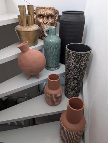 Leuke partij decoratie vazen  beschikbaar voor biedingen