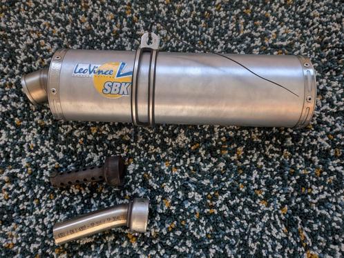Leovince L SBK demper, uitlaat 54mm o.a. Aprilia RSV Mille, Motoren, Onderdelen | Merk-onafhankelijk, Gereviseerd, Ophalen of Verzenden