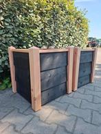 Prachtige douglas bloembakken met rabat, Tuin en Terras, Bloembakken en Plantenbakken, Ophalen of Verzenden, Nieuw, Hout, 60 tot 100 cm