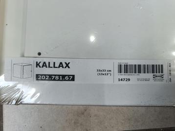 Ikea kallax inzet met deur 2 stuks beschikbaar voor biedingen