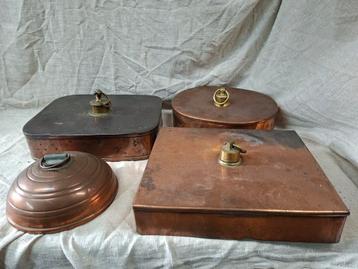 Antieke Bedwarmers - Set van 4 beschikbaar voor biedingen