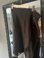 Dolce Vita Bruine Rok met Franjes Maat M, Kleding | Dames, Rokken, Maat 38/40 (M), Bruin, Ophalen of Verzenden, Zo goed als nieuw