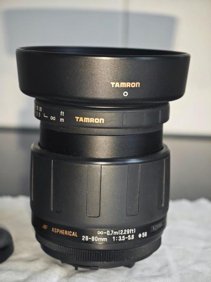 Tamron AF 28-80mm f/3.5-5.6 Full-Frame (FX) Nikon Lens, Computers en Software, Muizen, Zo goed als nieuw, Ophalen