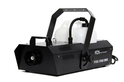 FOS Fog 1500W DMX Rookmachine, Muziek en Instrumenten, Licht en Laser, Nieuw, Rookmachine, Geluidgestuurd, Kleur, Stroboscoopeffect
