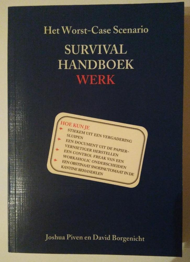 Het Worst-Case Scenario Survival Handboek Werk, Boeken, Psychologie, Zo goed als nieuw, Overige onderwerpen, Verzenden