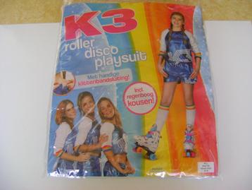 nieuw in verpakki k3 rollerdisco playsuite met kousen mt152  beschikbaar voor biedingen
