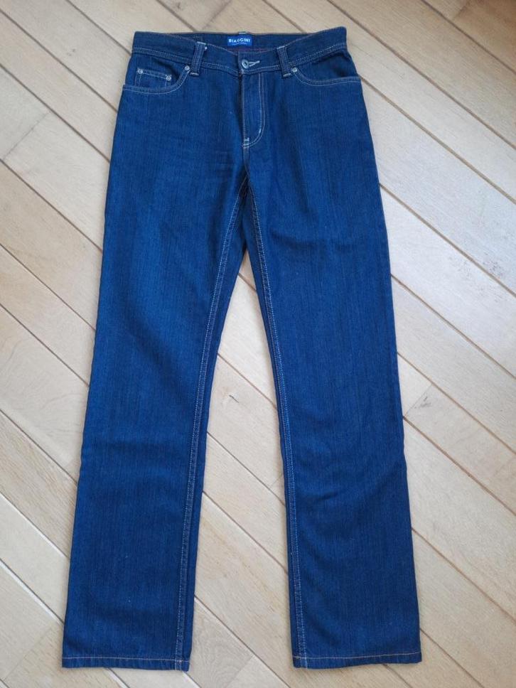 BIAGINNI spijkerbroek donker blauw maat 31 x 34 - nieuw -, Kleding | Heren, Spijkerbroeken en Jeans, Nieuw, W32 (confectie 46) of kleiner