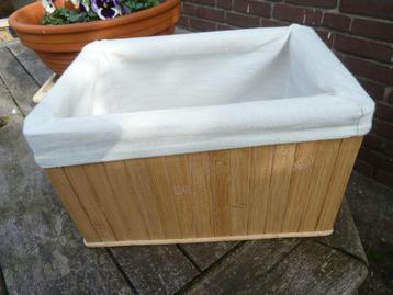 Leuk houten bakje 25 x 17 x 15 cm